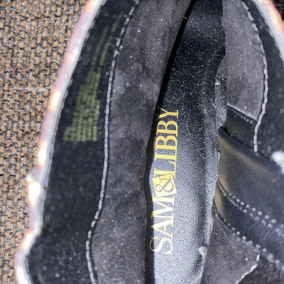 Sam and Libby leopard zip up booties excellent like new condition size 7.5 - Picture 6 of 10